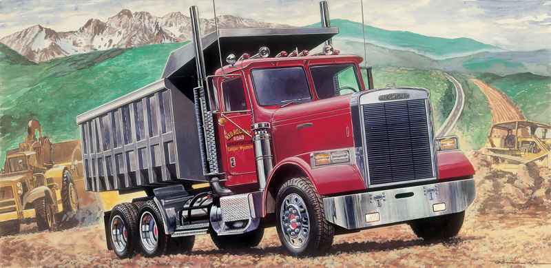 1/24 Freightliner Heavy Dumper Truck
