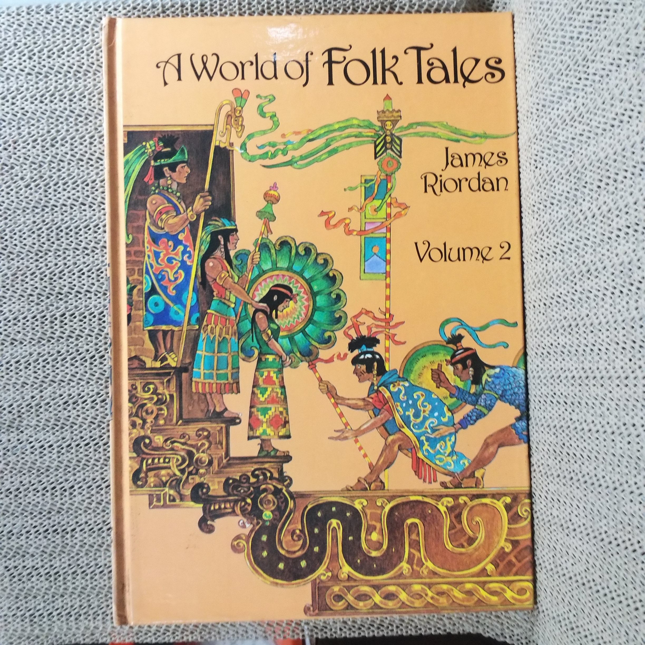 หนังสือนิทานพื้นบ้าน ภาษาอังกฤษ A WORLD OF FOLKTALES / James Riordan Boxset 5เล่มครบชุด สภาพดี สวย