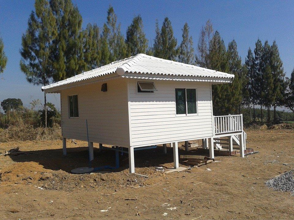 บ้านโมบาย ขนาด 4*6 ตรม พร้อมระเบียง 15 ตร.ม (1 ห้องนอน 1 ห้องน้ำ 1 ห้องนั่งเล่น)