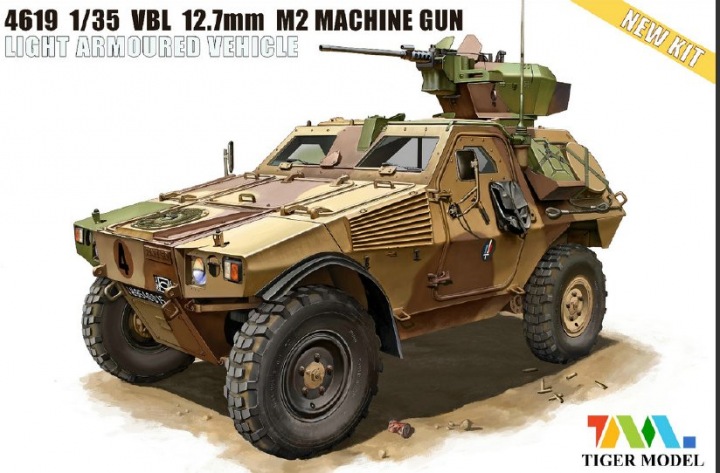 1/35 VBL 12.7mm M2 MACHINE GUN LIGHT ARMOURED VEHICLE
