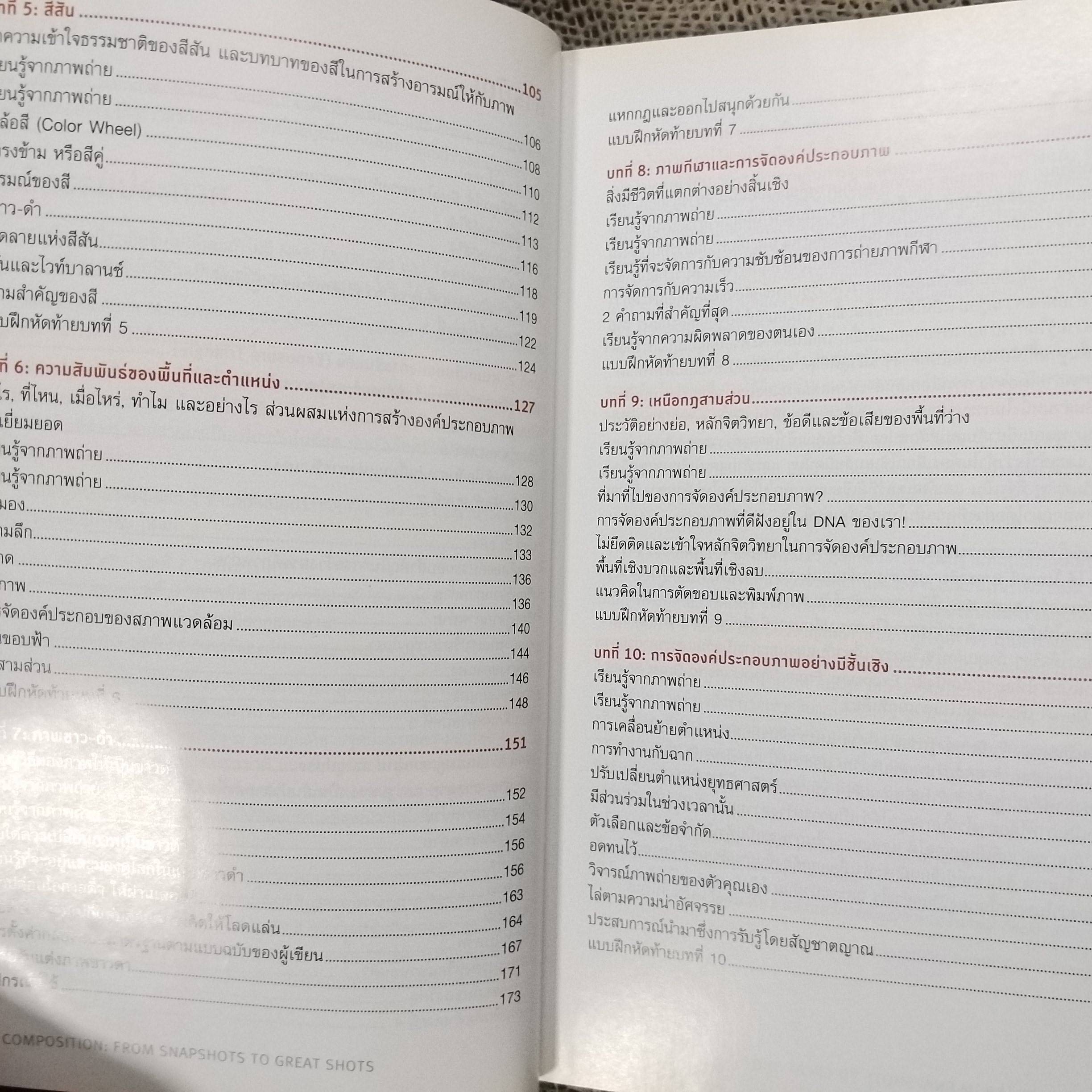 ถ่ายภาพให้เฉียบสวยด้วยองค์ประกอบศิลป์/ ลอรี่ เอ็กเซล และคณะ /แปลโดย สุวัฒน์