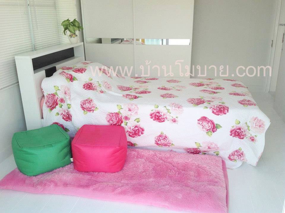 บ้านน็อคดาวน์ ขนาด 4*6 เมตร พร้อมระเบียง 2*6 เมตร (1 ห้องนอน 1 ห้องน้ำ 1 ห้องนั่งเล่น)