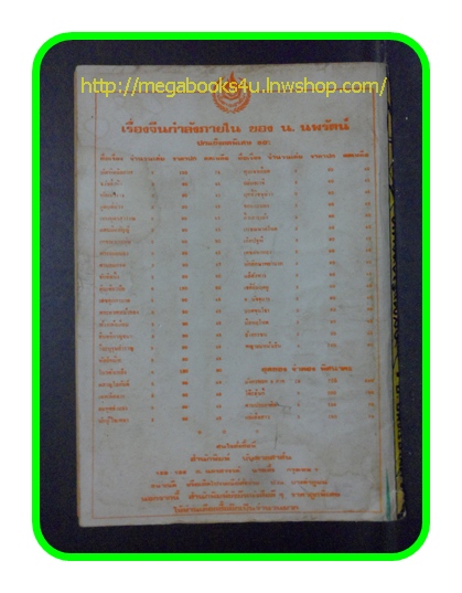 สามเกลอ,พล นิกร กิมหงวน,วัยหนุ่ม,ตอน นักผจญเพลิง,ป.อินทรปาลิต,สนพ.บันดาลสาส์น,ปี2517,ปก5บาท
