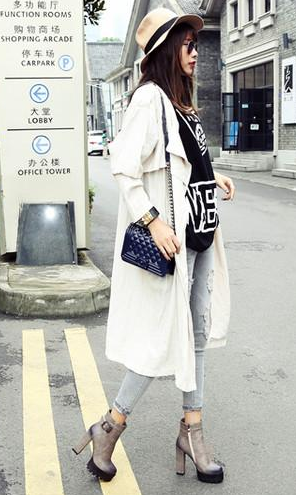 รองเท้าบูทส้นสูง ไซต์ 34-42 สีดำ/น้ำตาลเข้ม/น้ำตาลอ่อน/เทา