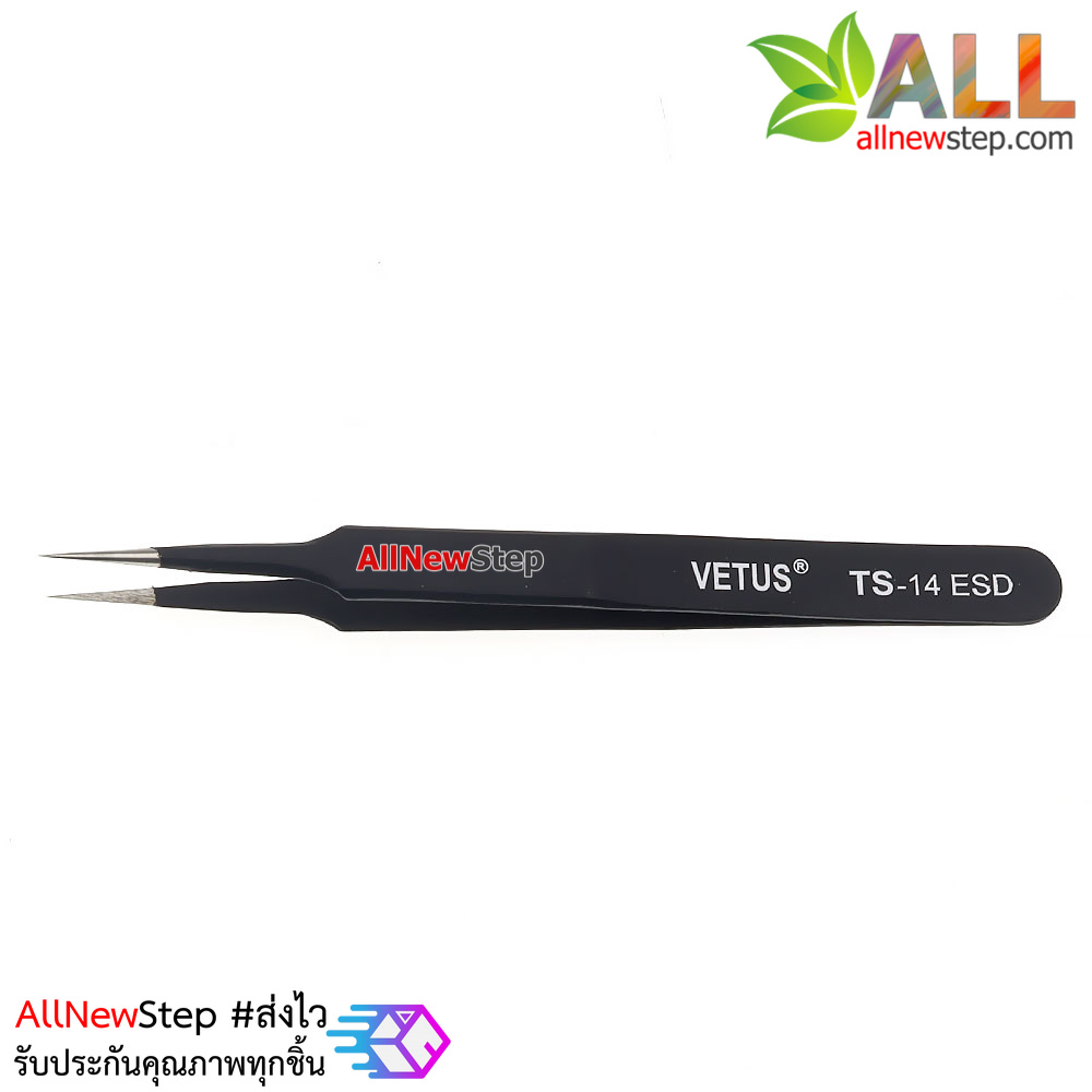 เครื่องมือจับอุปกรณ์อิเล็กทรอนิกส์ Tweezer TS-14 ESD
