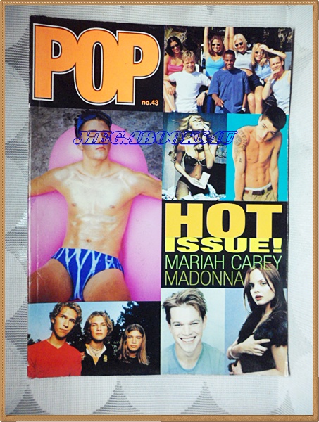 นิตยสารPOP MAGAZINE NO.43,APR,2000 สภาพดี