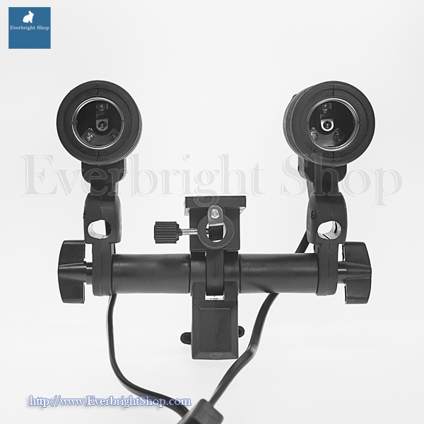 Twin Lamp Bulb Holder E27 Socket