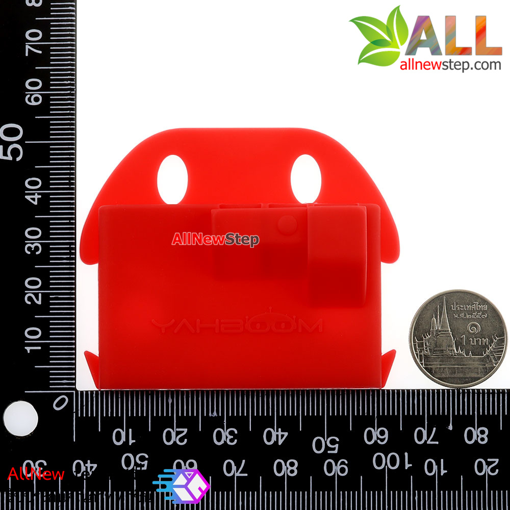 Micro:bit silicone shell Microbit germination protective case cover ซิลิโคนเคส Micro:bit สีแดง