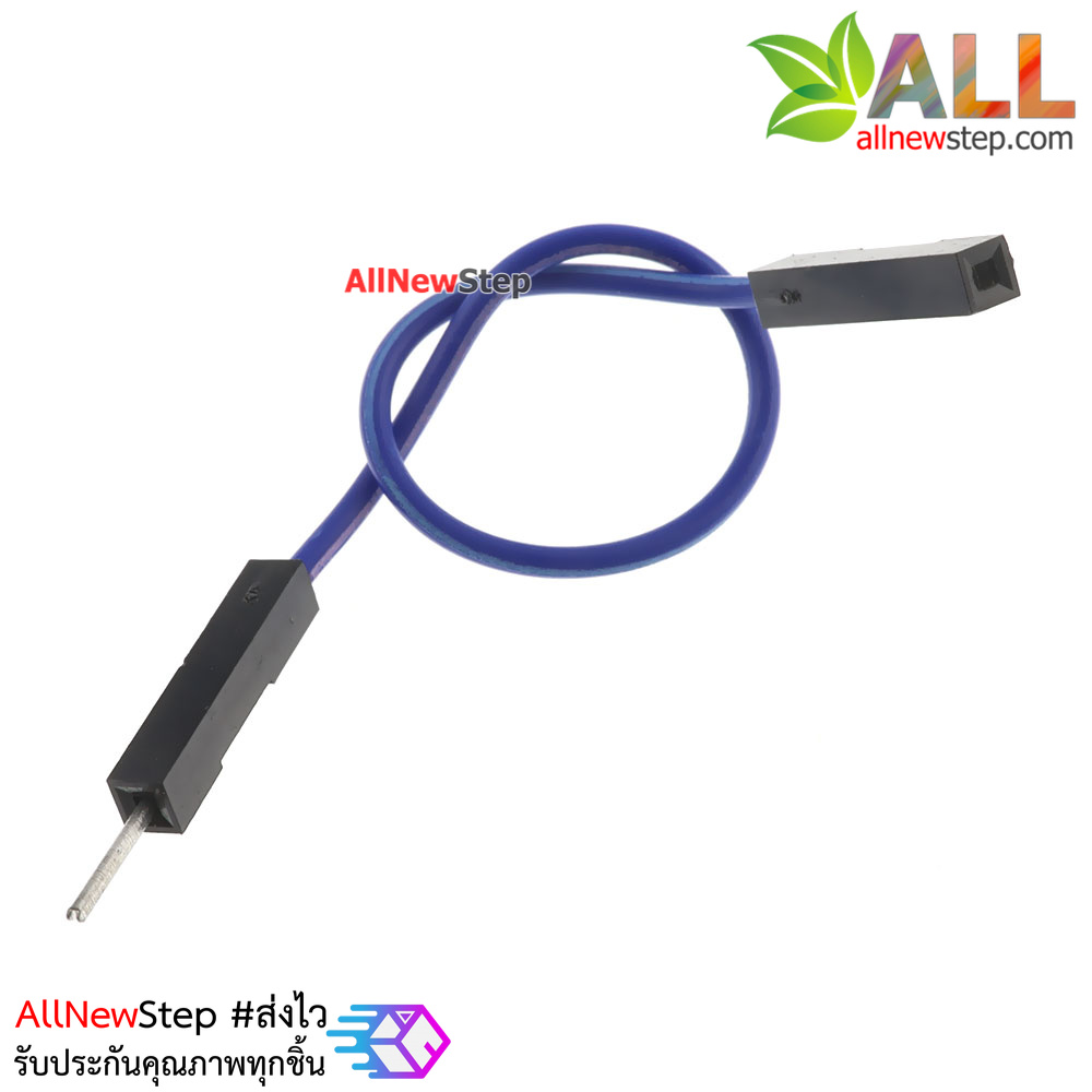 สายจัม ผู้-เมีย Jump Wire (Female to Female) สายไฟ ยาว 30cm. คละสี จำนวน 1 เส้น