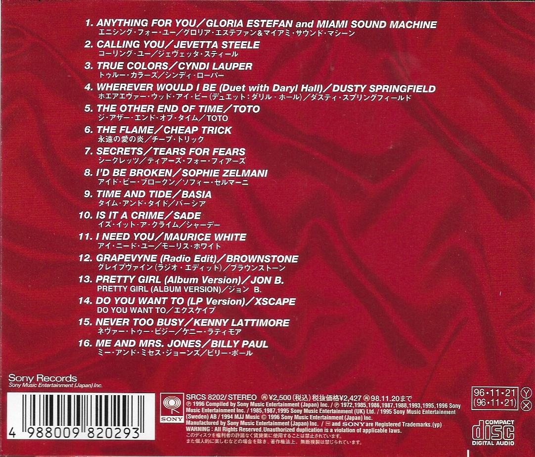 Used CD,Max 2 Ballad (A)(Various Artists)(1996)(Japan)