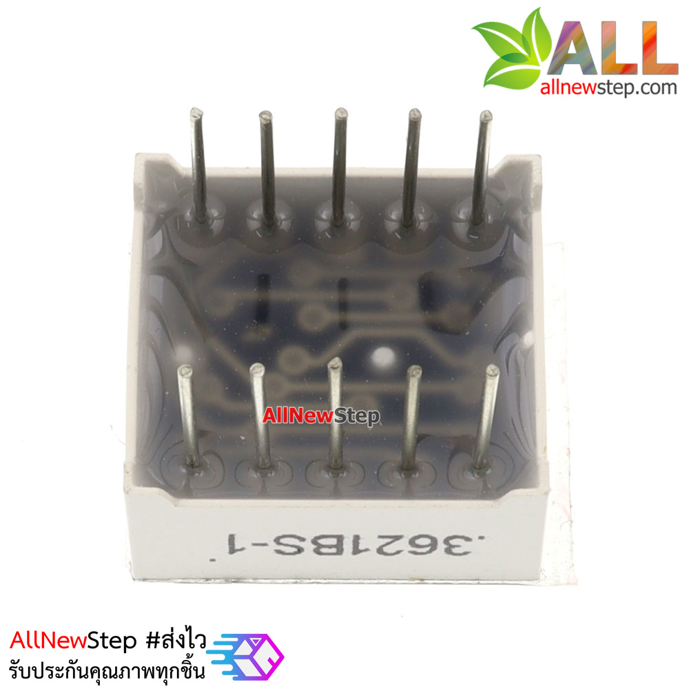 7 Segment 0.36 นิ้ว Common Anode 2 digit Red ไฟ 7 segment 0.36 2 หลัก สีแดงแบบไฟบวกร่วม 3621B 3261B SM4103620DW