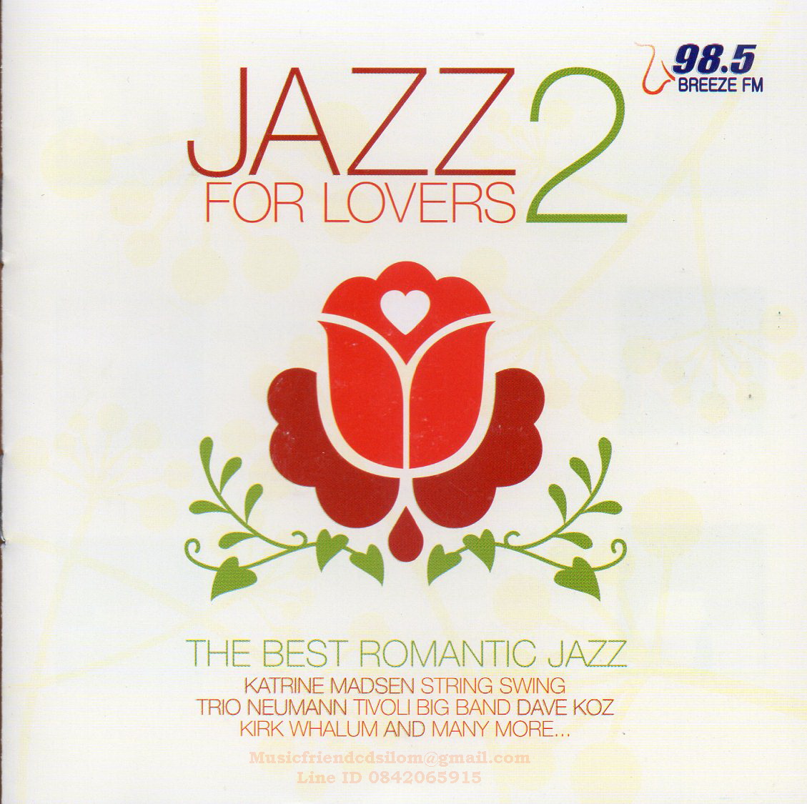 CD,Jazz For Lovers 2 The Best Romantic Jazz(Various Artists)(Thai)