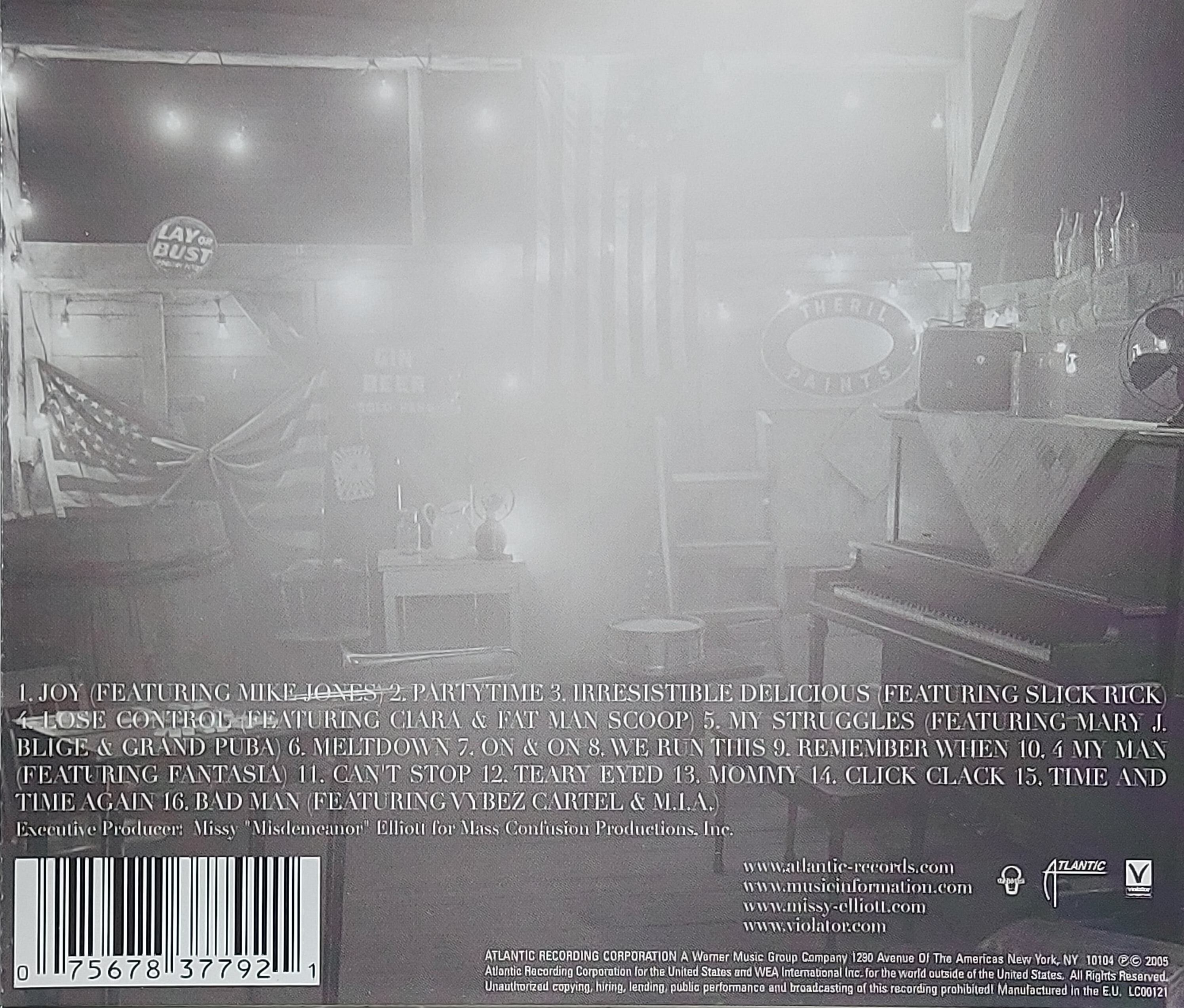 Used CD,Missy Elliott - The Cookbook (B)(2005)(EU)