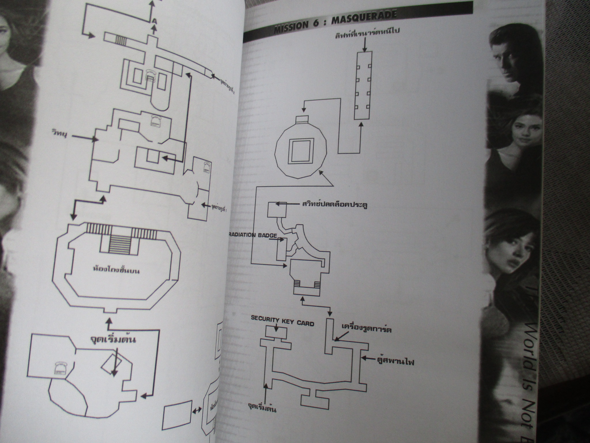คู่มือเฉลยเกมส์ 007 THE WORLD IS NOT ENOUGH