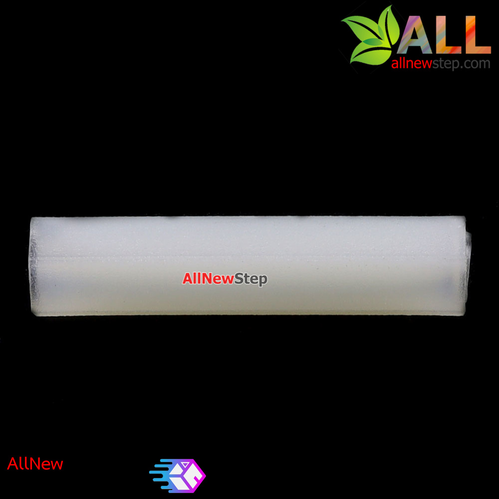 เสาน็อตไนลอน NUT Nylon M2 ขนาด 18mm สีขาว จำนวน 1 ชิ้น