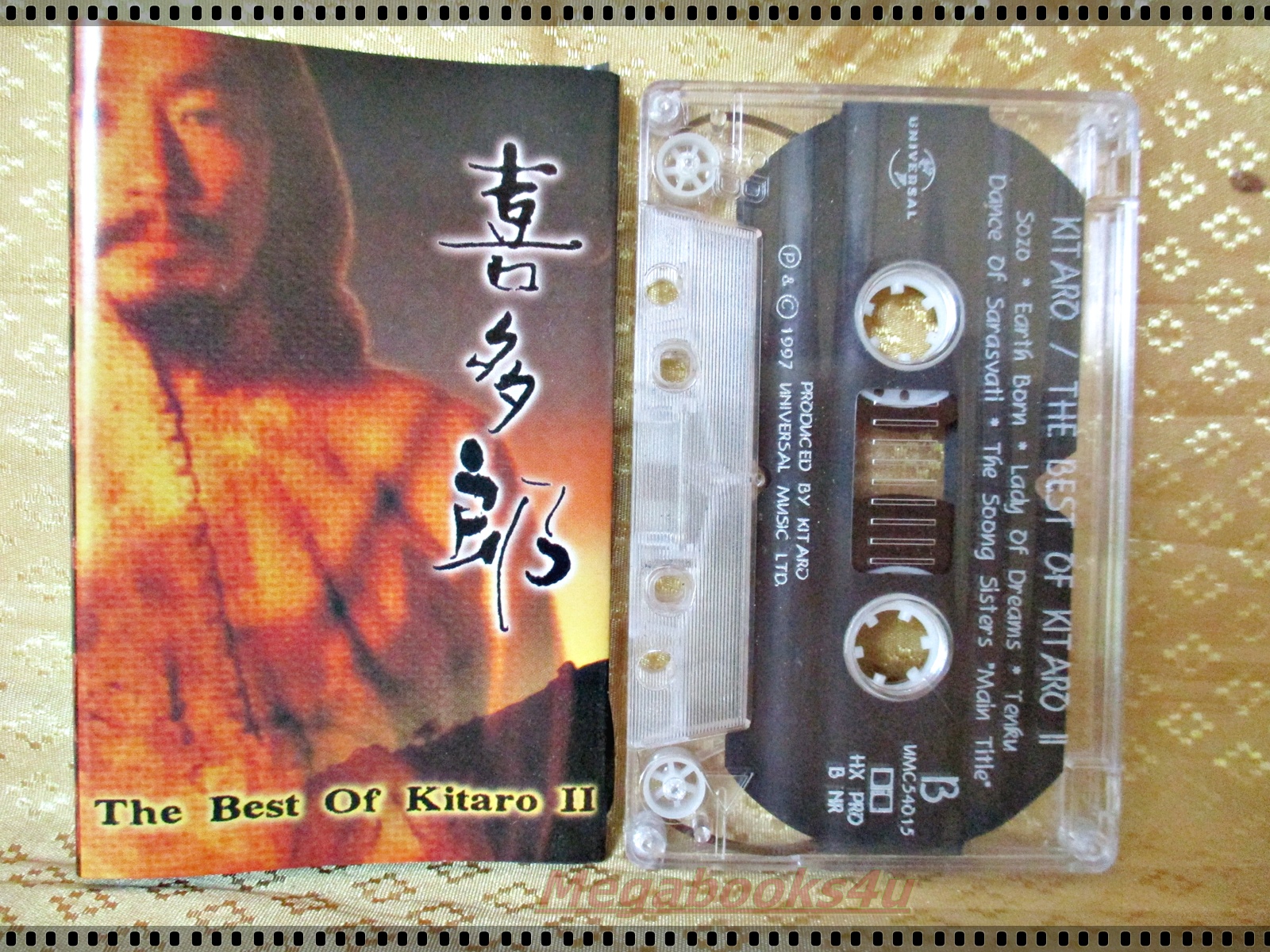 เทปเพลงสากล อัลบั้ม THE BEST OF KITARO II