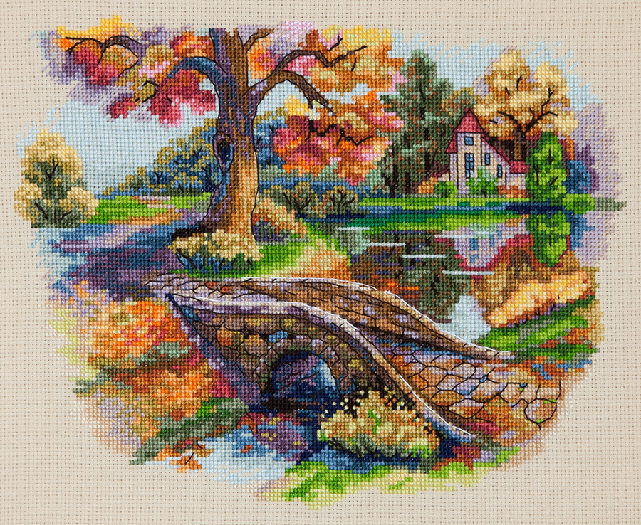 Merejka ชุดปัก Autumn Landscape