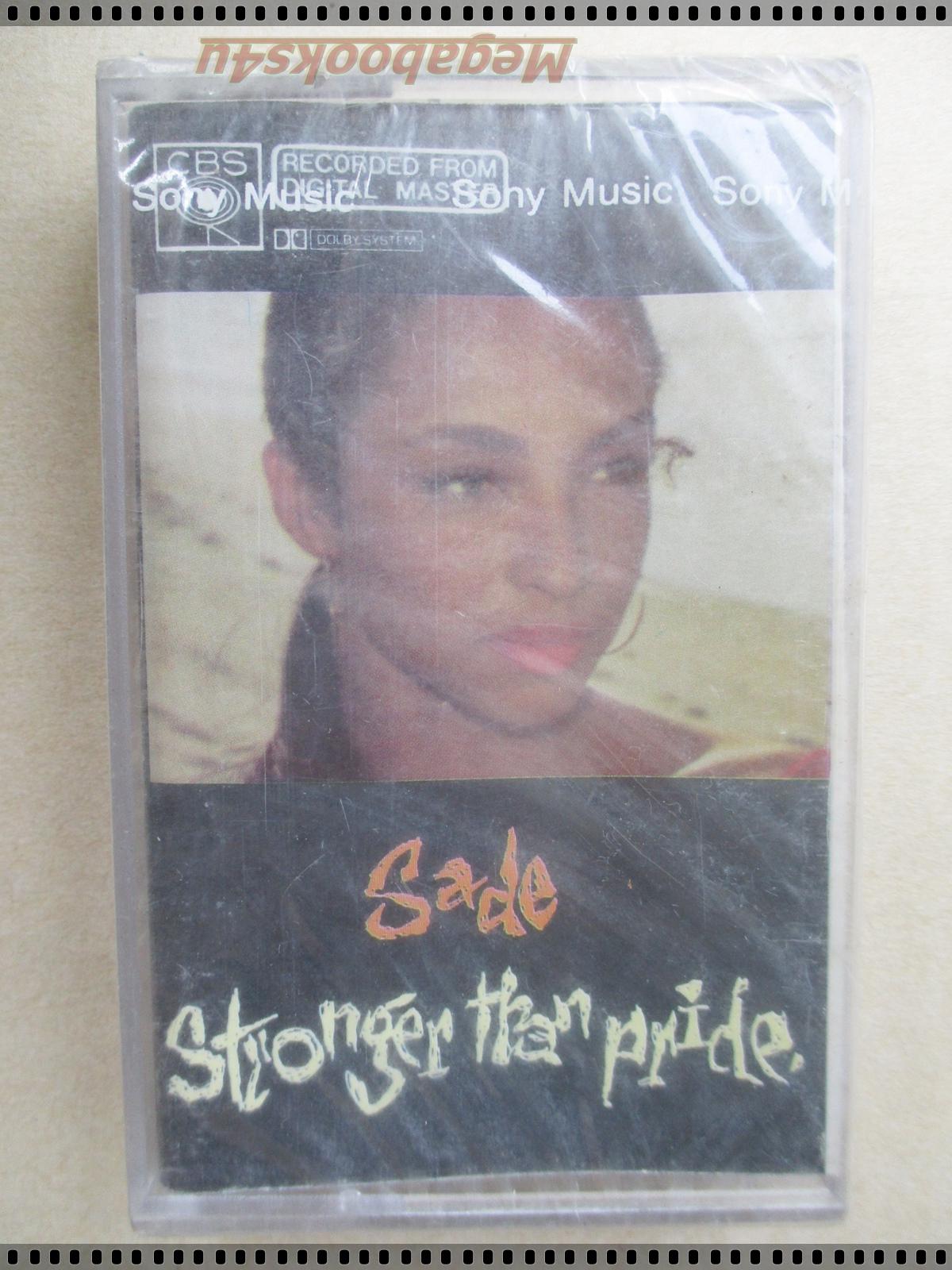 ขายเทปเพลงสากลเก่า sade stronger than pride มือ1ในซีล