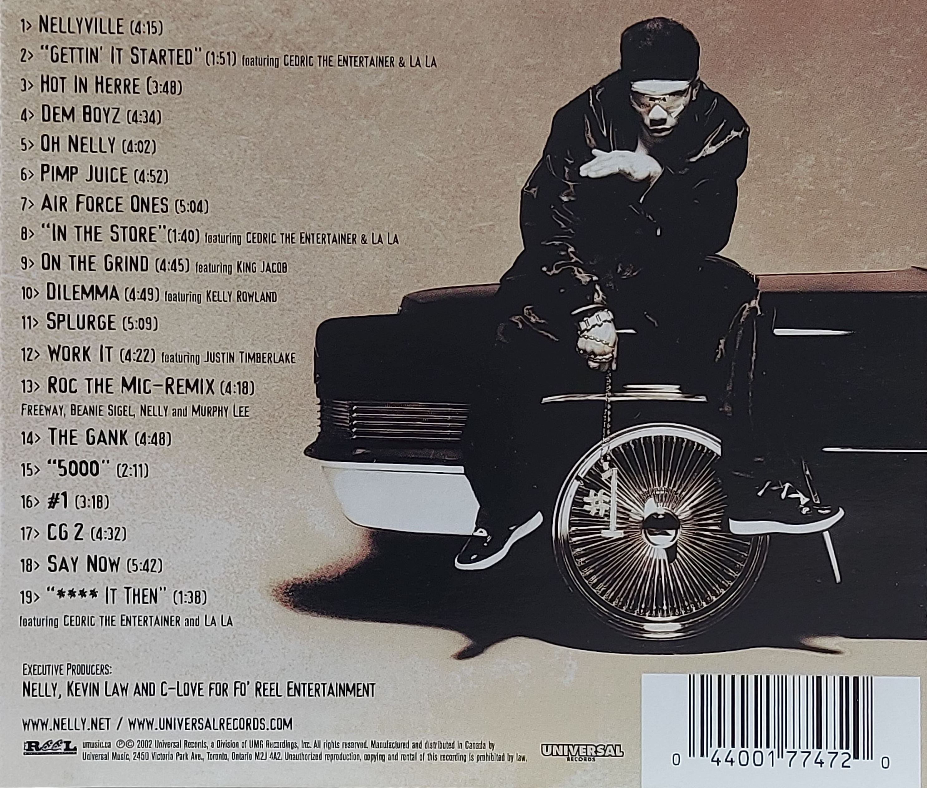 Used CD,Nelly - Nellyville (A)(2002)(Canada)