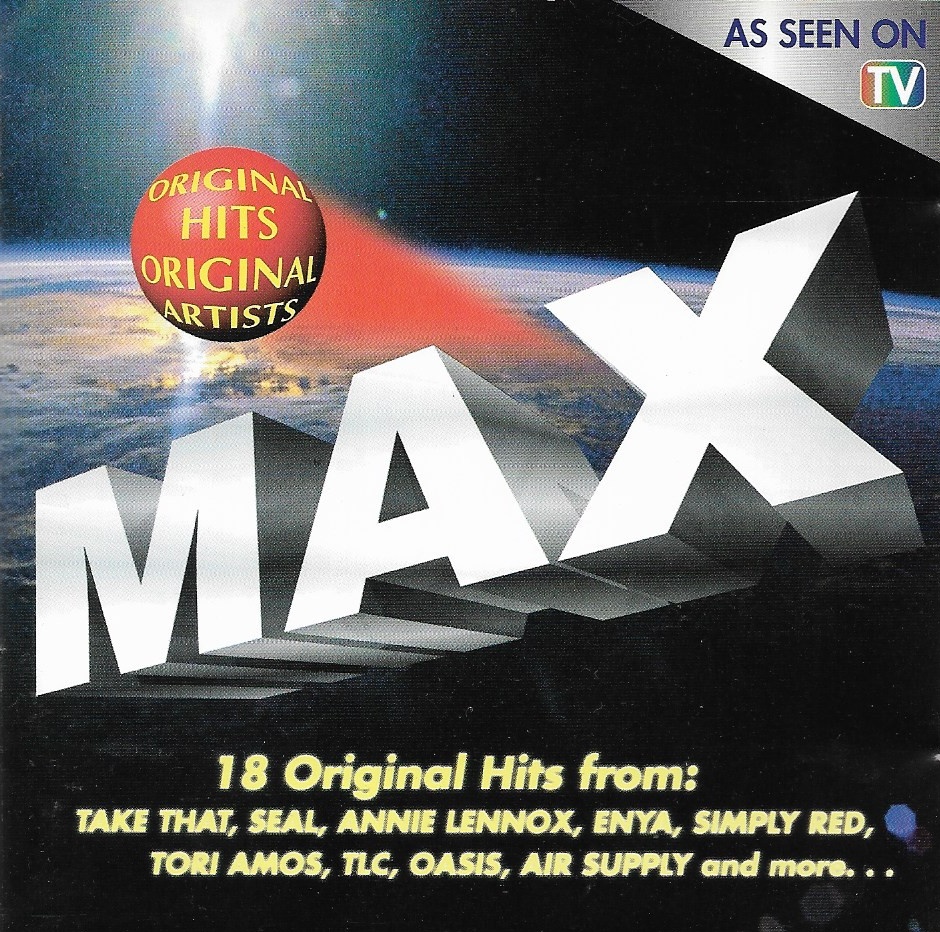 Used CD,Max 18 Original Hits (A+)(Various Artists)(1996)