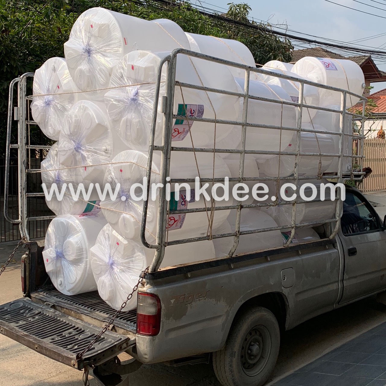 ถังเก็บน้ำ-เคมี PE 50-100-200L.