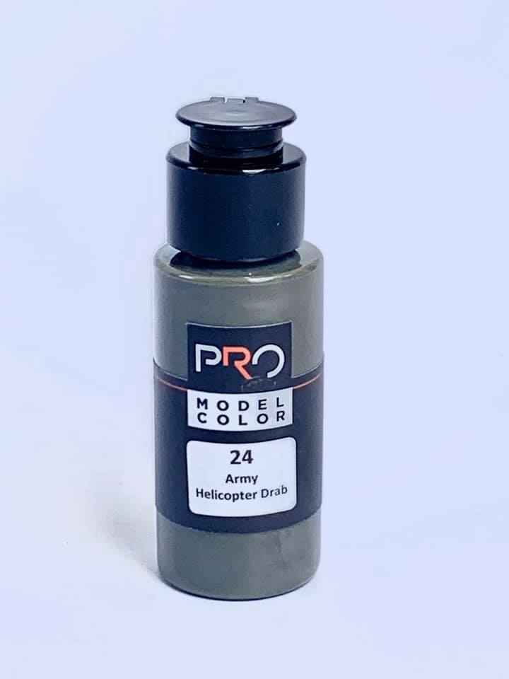 PRO COLOR # 24 Army Helicopter Drab ขนาด 30ml