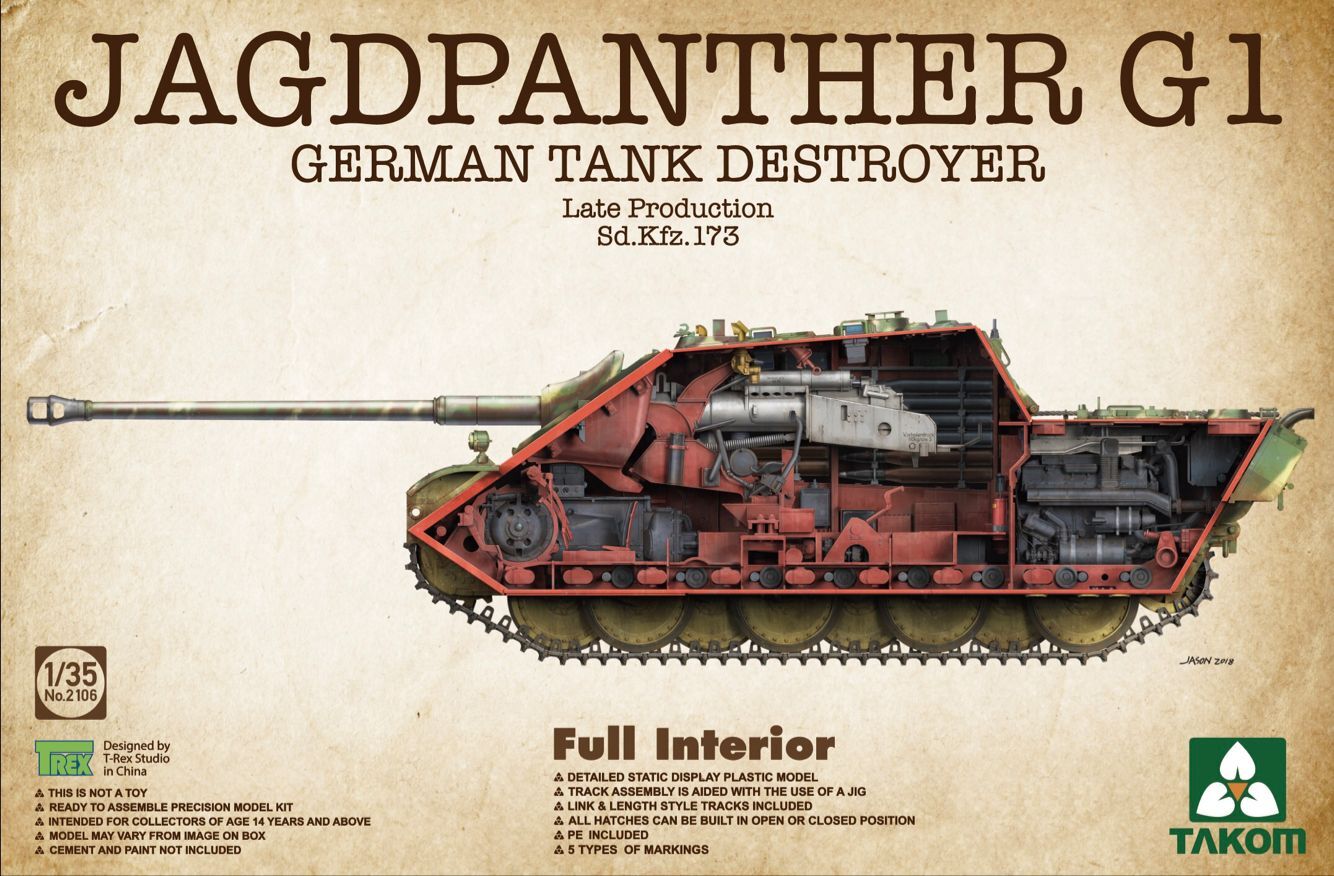 1/35 Jagdpanther G1 Late Production Sd.Kfz.173