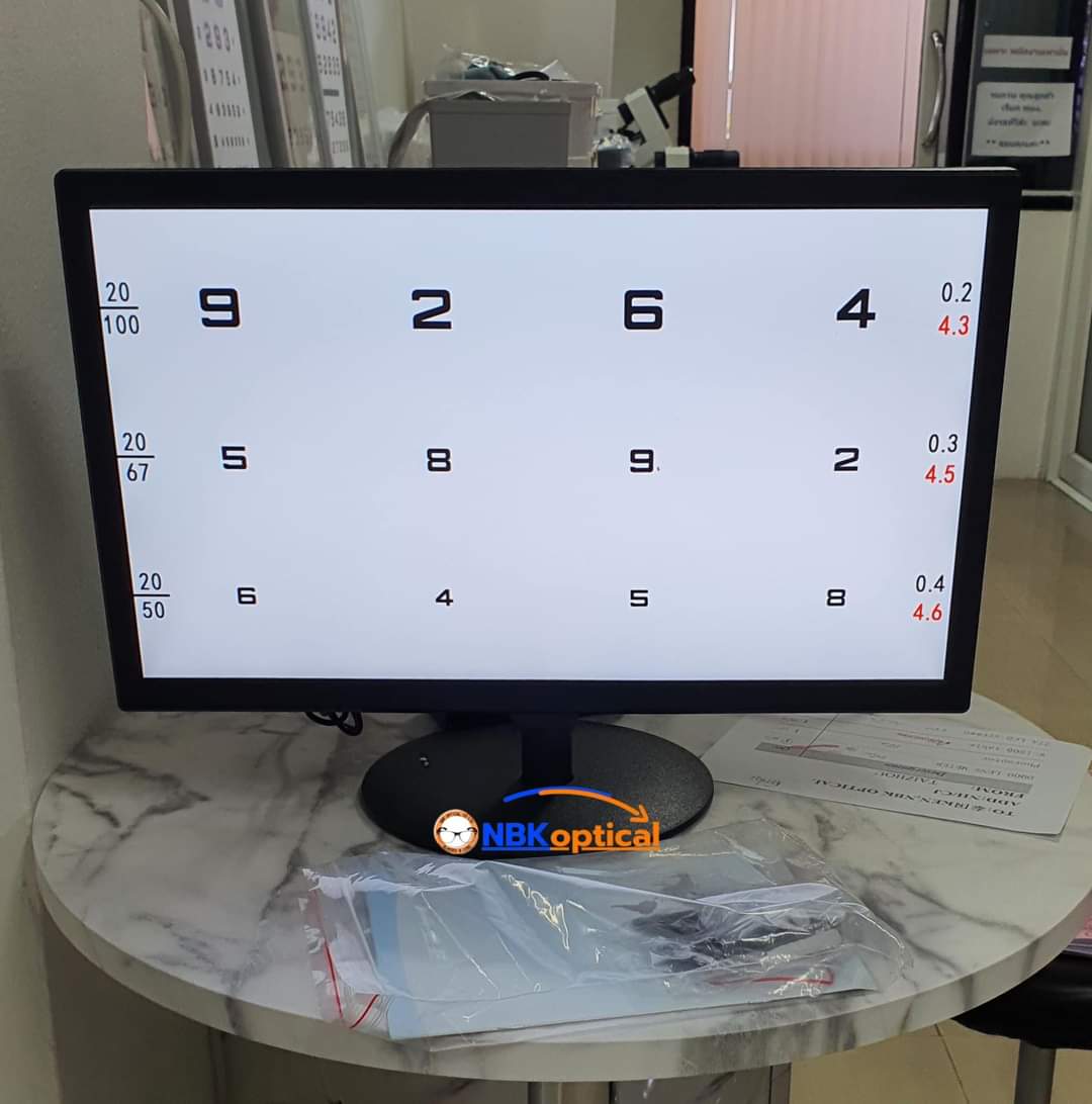 จอ LED Visual Auto Charts 19” จอวัดสายตาระบบดิจิตอล (เวอร์ชั่น1)