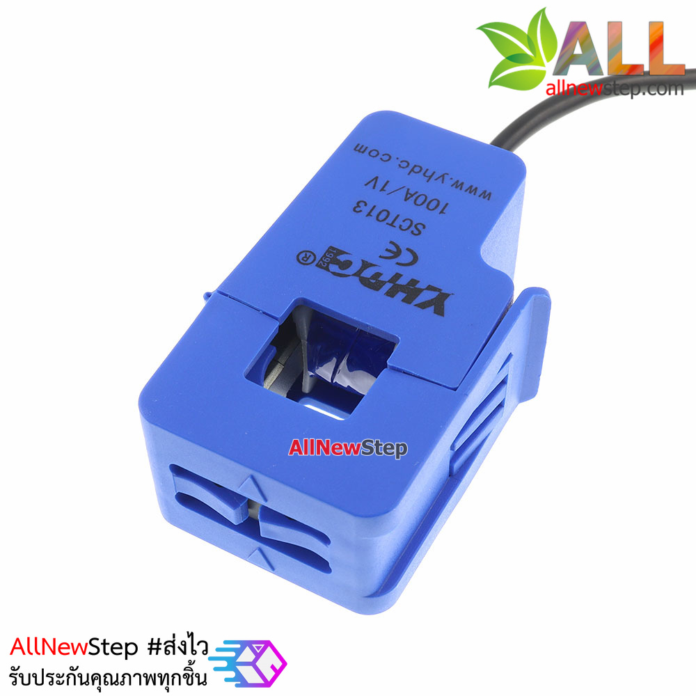 Non-Invasive Current Sensor 100A Max Current Output 0-1V CT Sensor ...