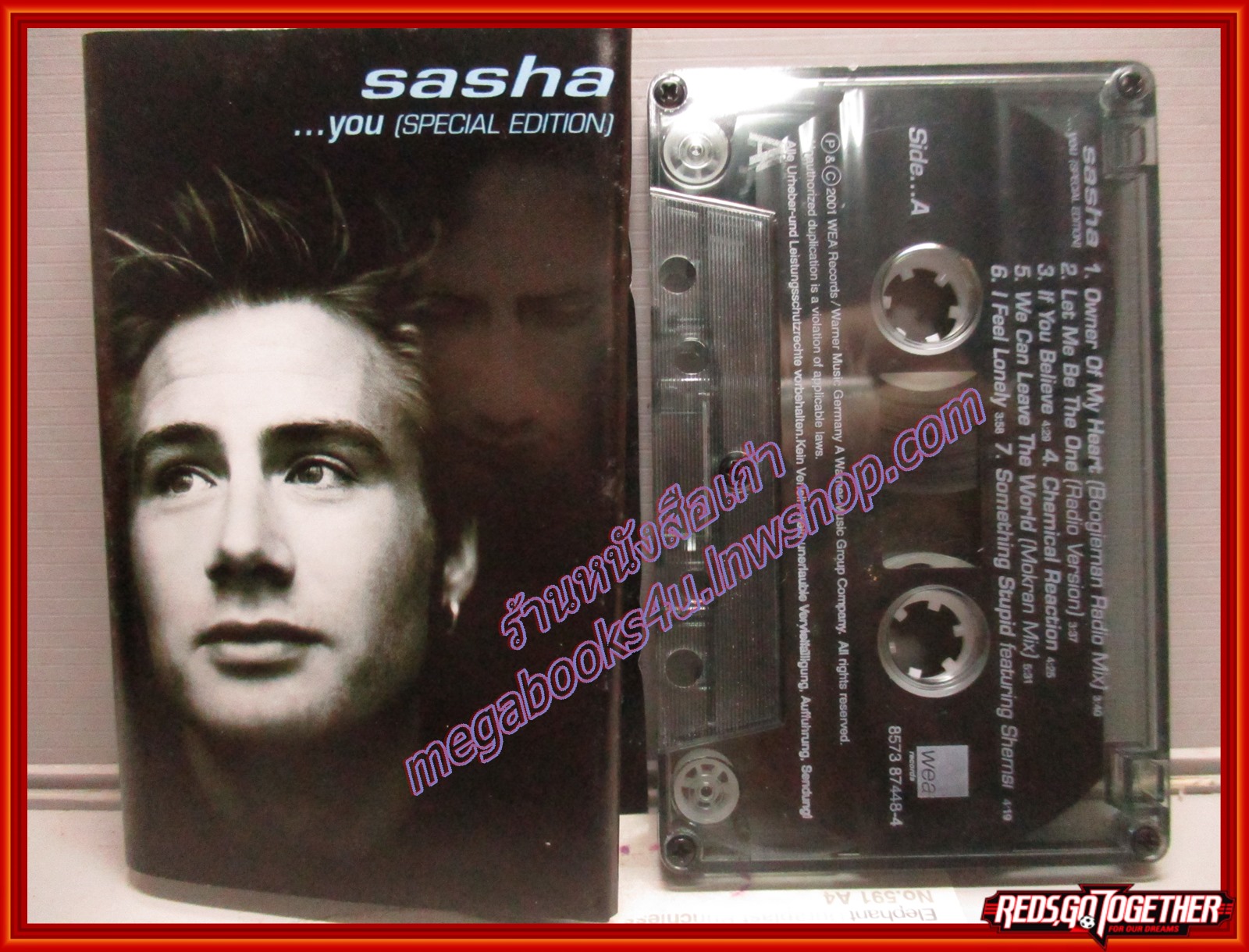 เทปเพลงสากล SASHA อัลบั้ม YOU (SPECIAL EDITION)
