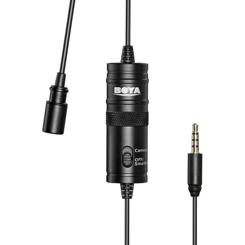 BOYA BY-M1 LAVALIER MICROPHONE FOR DSLRS SMARTPHONE