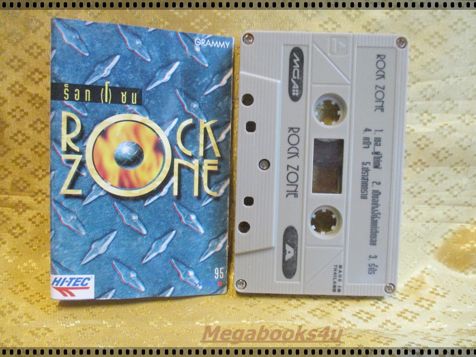 เทปเพลงไทยสากล อัลบั้ม ROCK ZONE