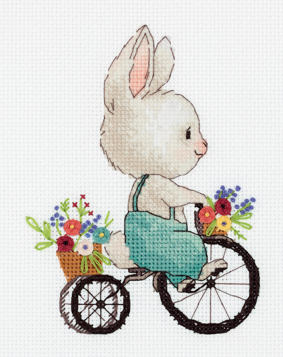 Panna ชุดปัก Bunny on Bike
