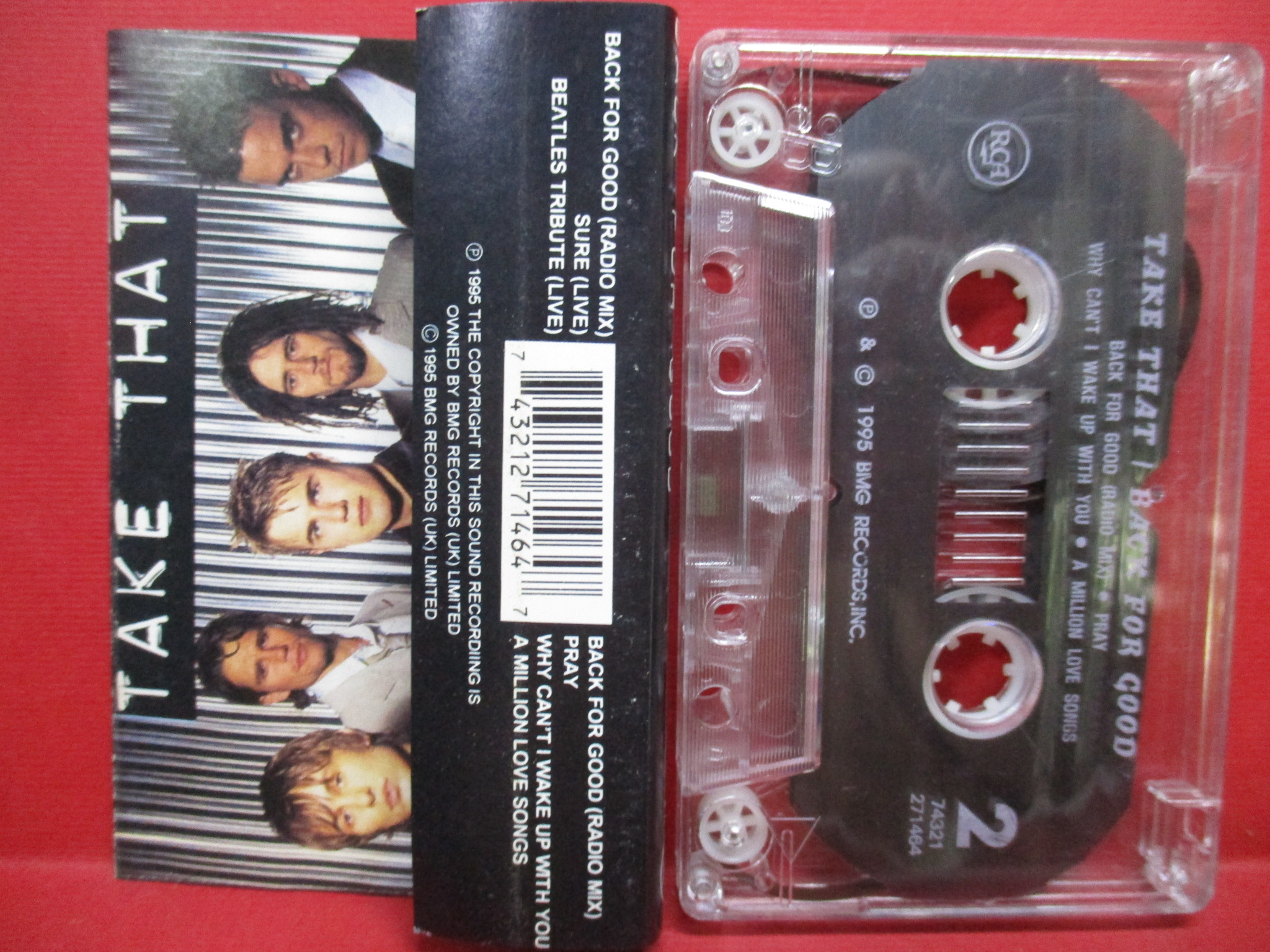 เทปเพลงสากล Take That - Back For Good