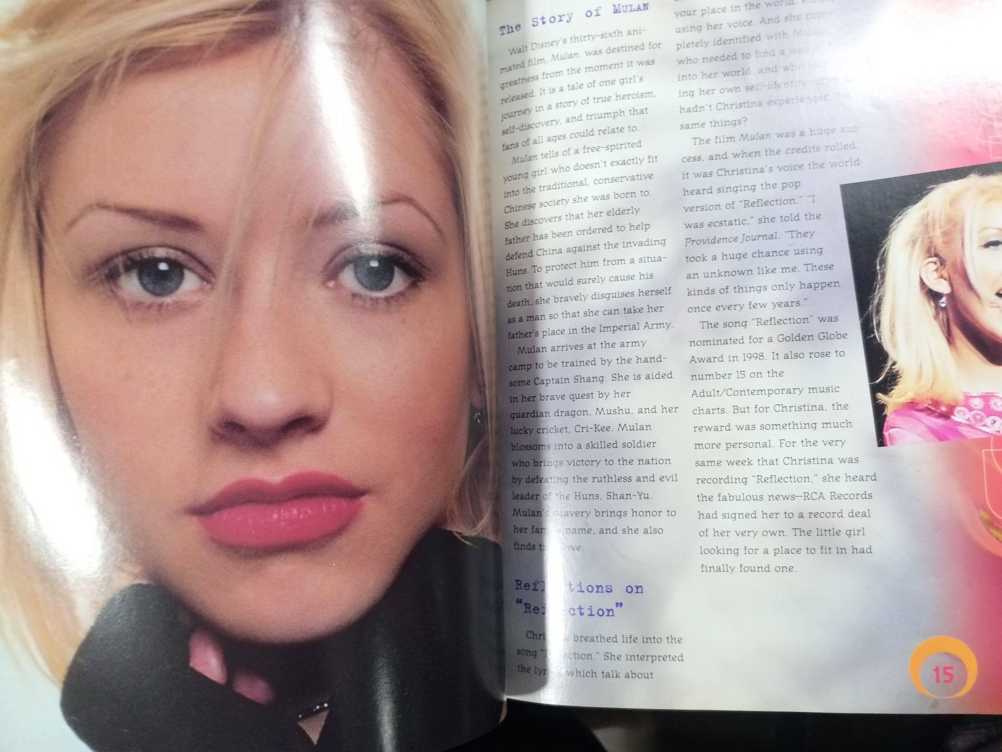 สมุดภาพชุด คริสตินา อากีเลรา Christina Aguilera