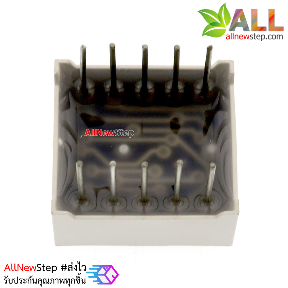7 Segment 0.36 นิ้ว Common Cathode 2digit Red ไฟ 7 segment 0.36 2 หลัก สีแดงแบบไฟลบร่วม 3621A 3261A