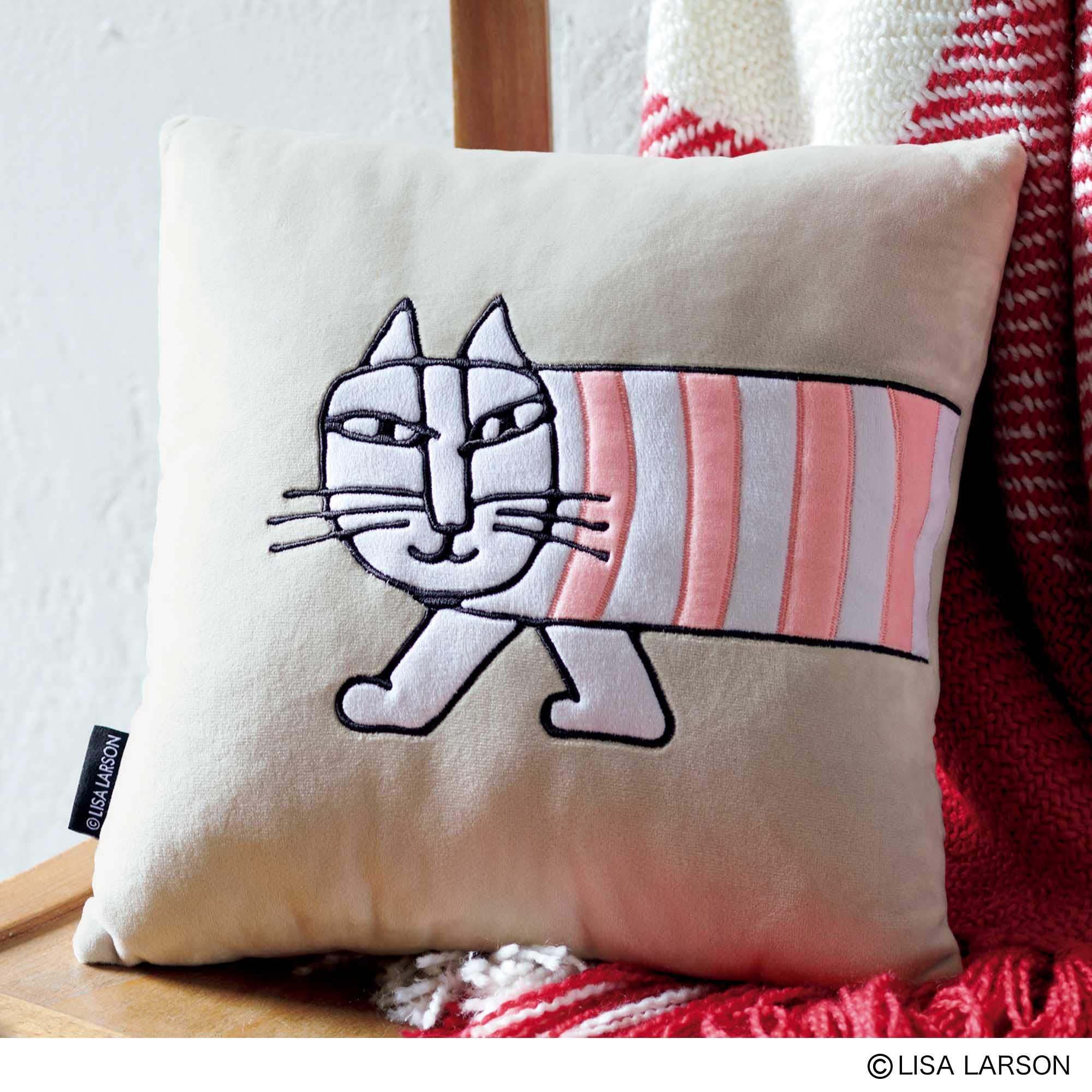❌เลิกจำหน่าย❌ (มีกล่อง) Lisa Larson Fluffy Scandinavian Cushion หมอนอิงแมว Lisa Larson สุดน่ารัก