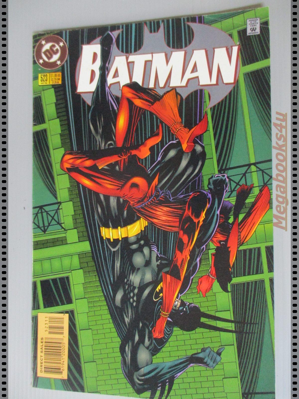 การ์ตูน DC comics การ์ตูนภาษาอังกฤษ แบทแมน BATMAN ฉบับที่ 523 ตอน SCARECROW1 ปี2539