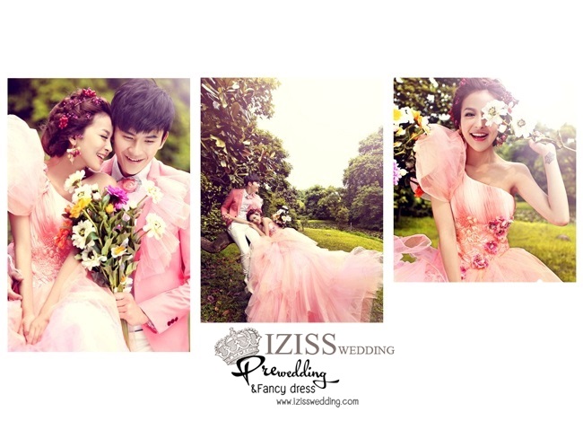 ***พร้อมส่งทั้งเซ็ท***ชุดคู่ถ่ายพรีเวดดิ้ง (prewedding dress) & ชุดแต่งงานแฟนซี (Fancy wedding dress)ชายหญิง "ธีมสีชมพูโอโรส"