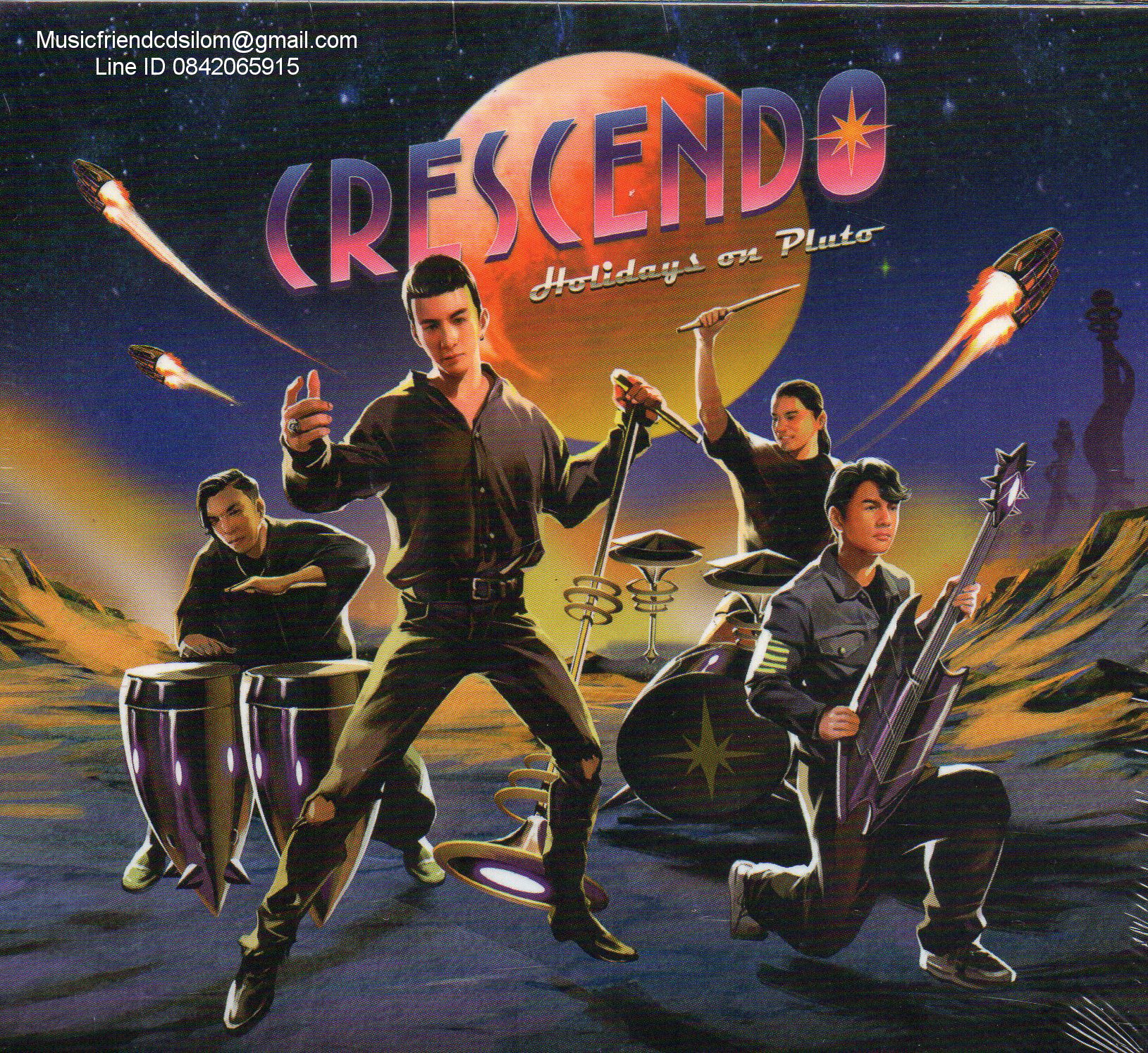 CD,Crescendo - Holidays on Pluto(เครสเชนโด้)