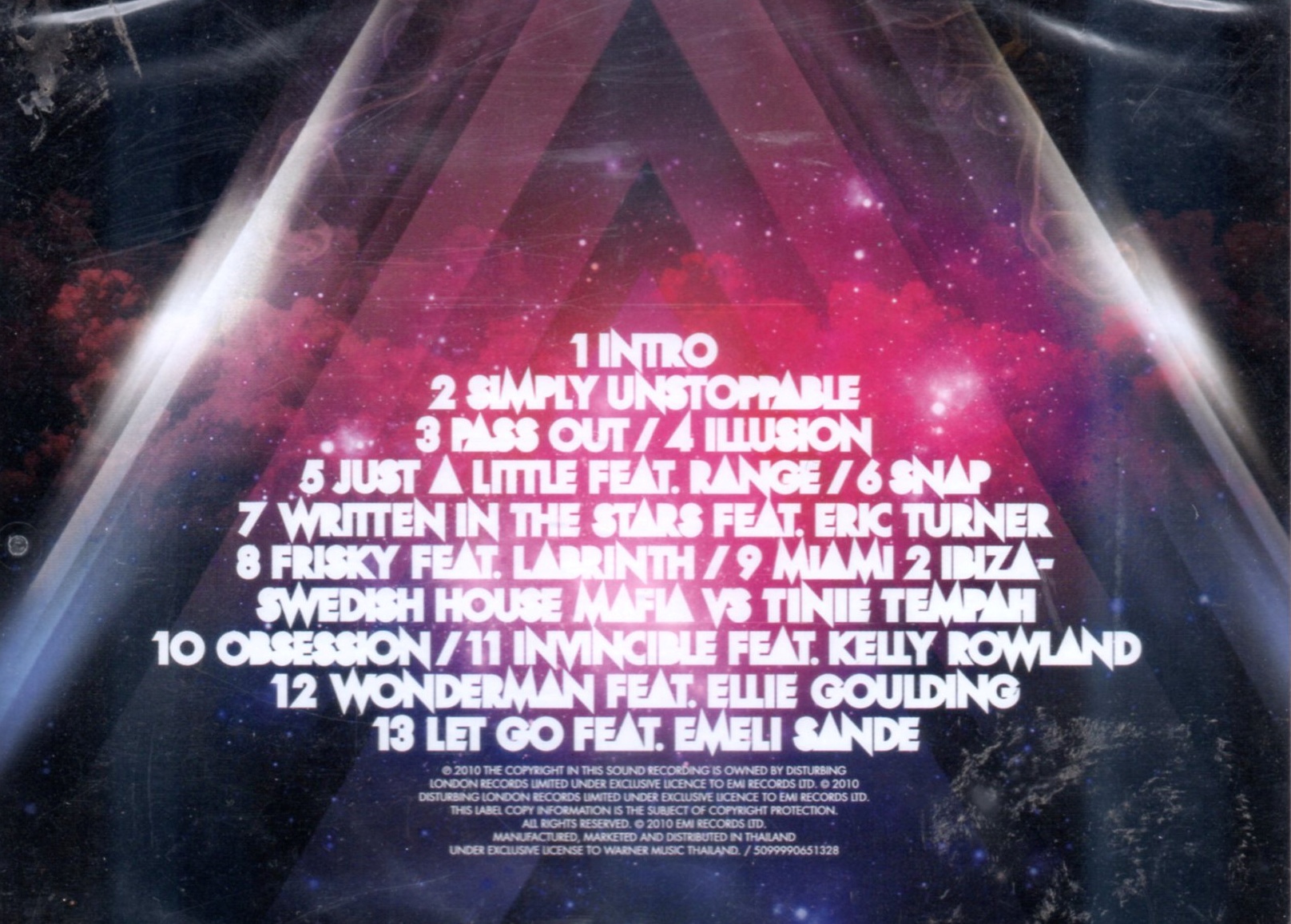 CD,Tinie Tempah - Disc Overy (2010)(Thai)