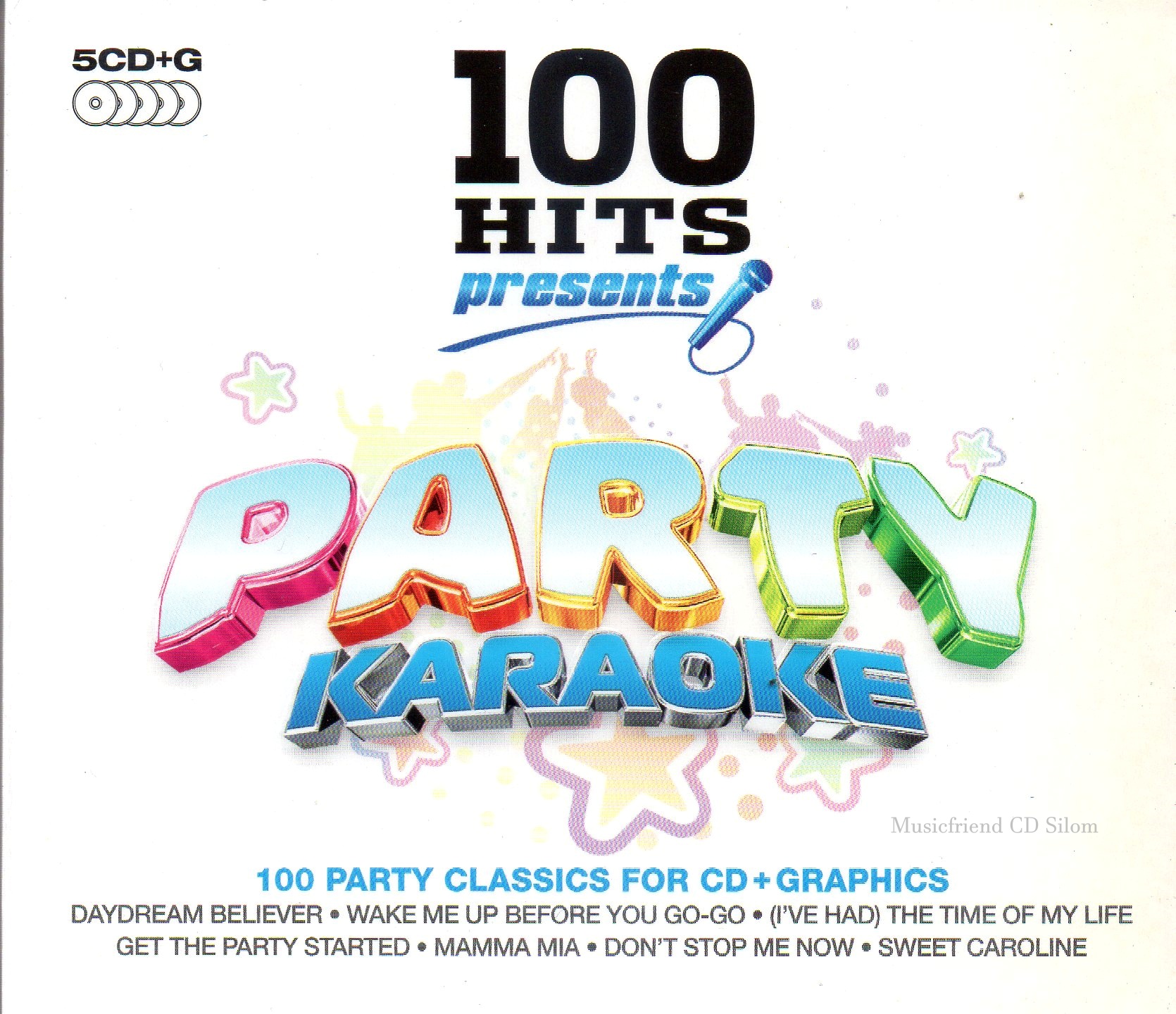 CD,100 Hits Presents Party Karaoke Romantic Classics For 5CD+Graphics (Various Artists)(2009)(UK)
