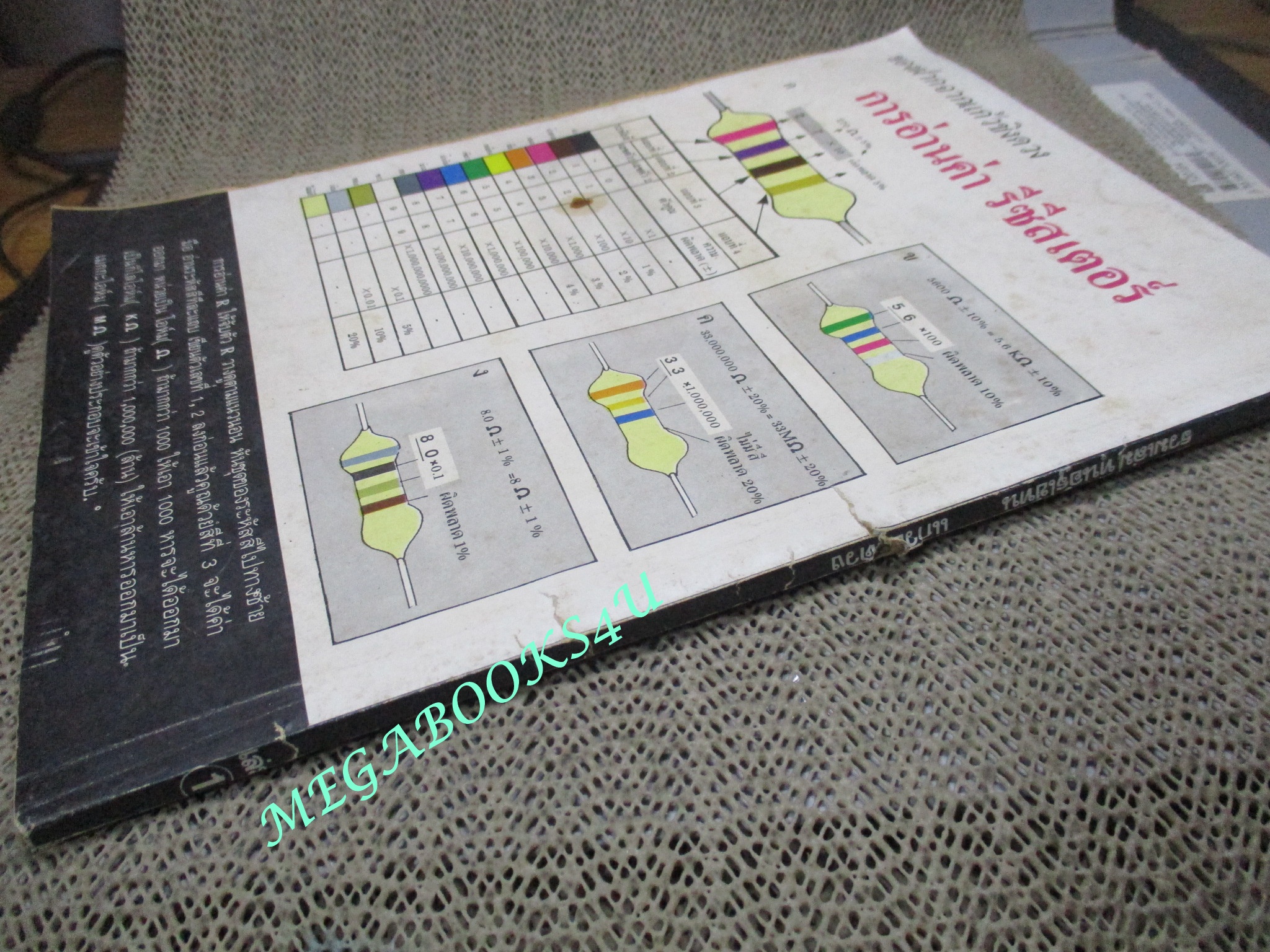 หนังสือซ่อมเครื่องใช้ไฟฟ้า ทุ่นอัฐใช้ทน รวมเล่ม เล่ม1 โดย แก้ว ชิงดวง