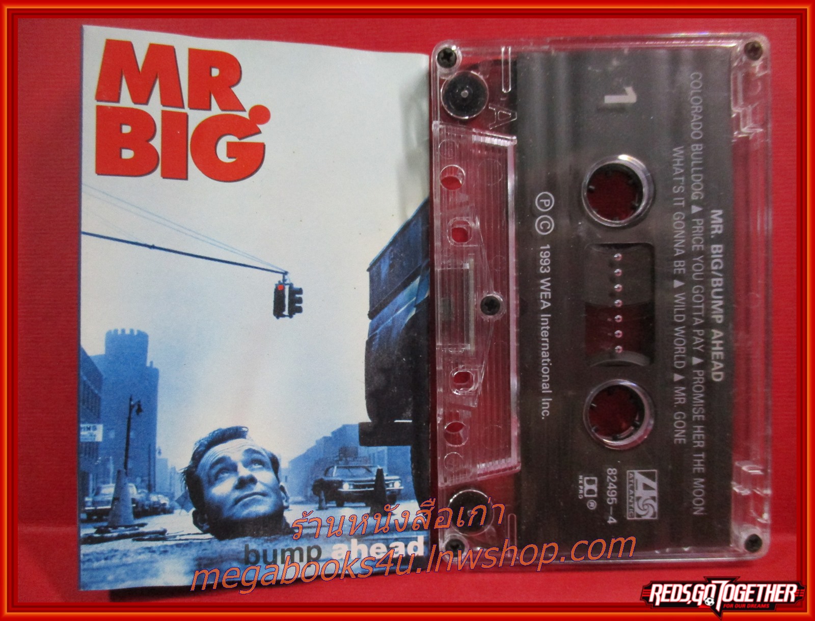 เทปเพลงสากล MR.BIG อัลบั้ม BUMP AHEAD