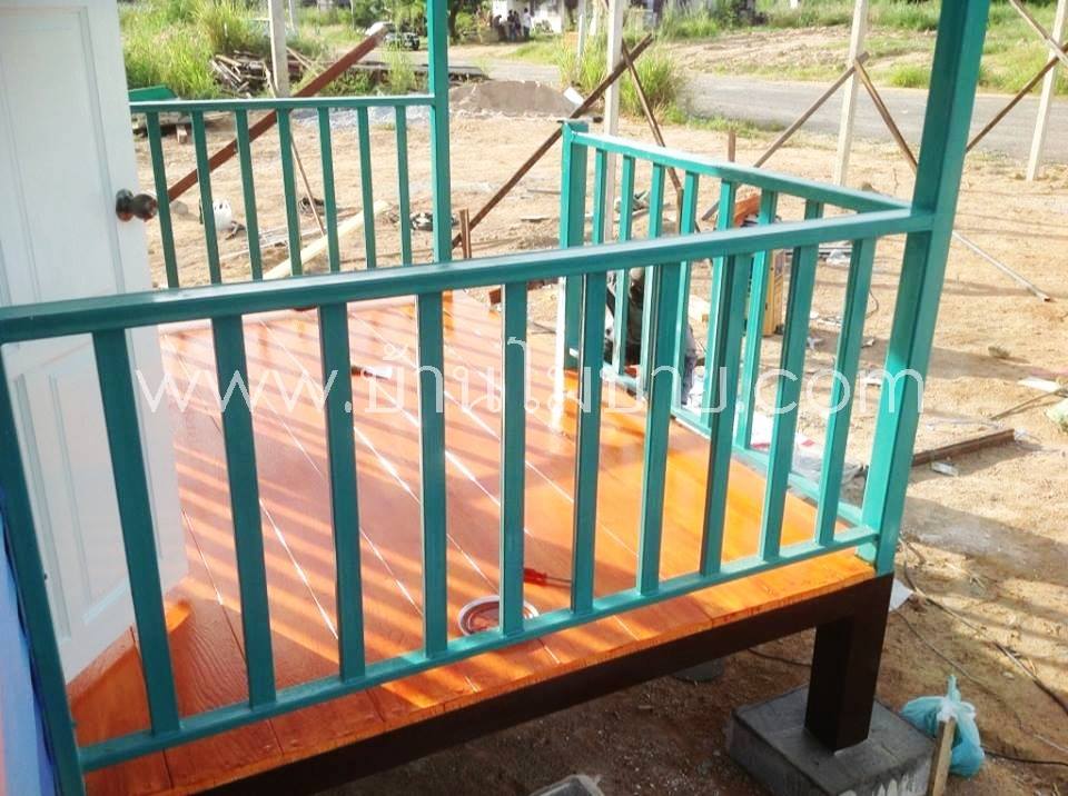 บ้านน็อคดาวน์ ขนาด 4*6 เมตร (1 ห้องนอน 1 ห้องน้ำ 1ห้องนั่งเล่น)