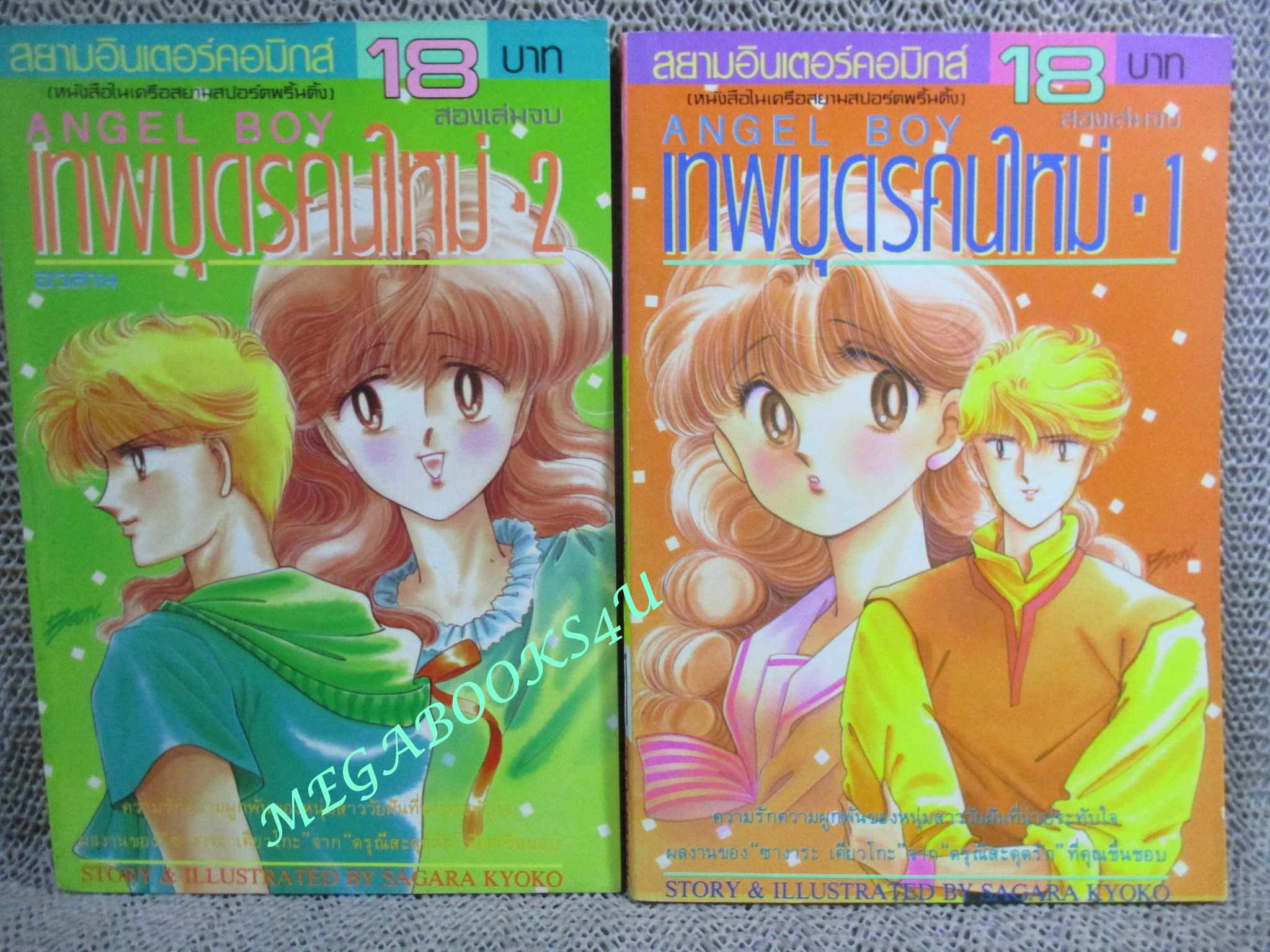เทพบุตรคนใหม่ ANGEL BOY / 2 เล่มจบ / Sagara Kyoko /สยาม