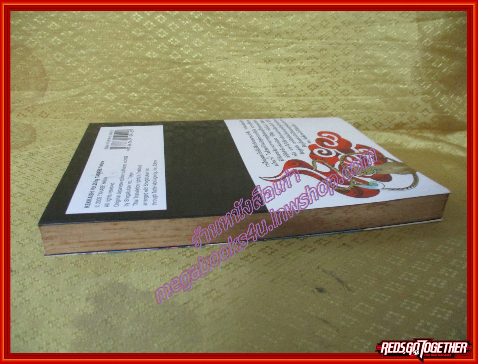 การ์ตูนบ้านแยกเล่ม ผู้ผนึกมาร เล่มที่25 โดย TANABE YELLOW สนพ.สยามฯ (35เล่มจบ) ตำหนิมีจุดเหลืองประปราย