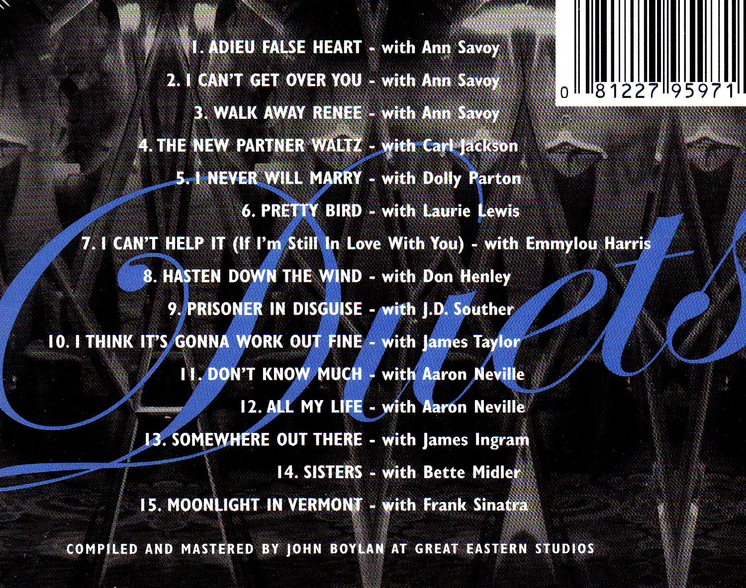 CD,Linda Ronstadt - Duets (2014)(EU)