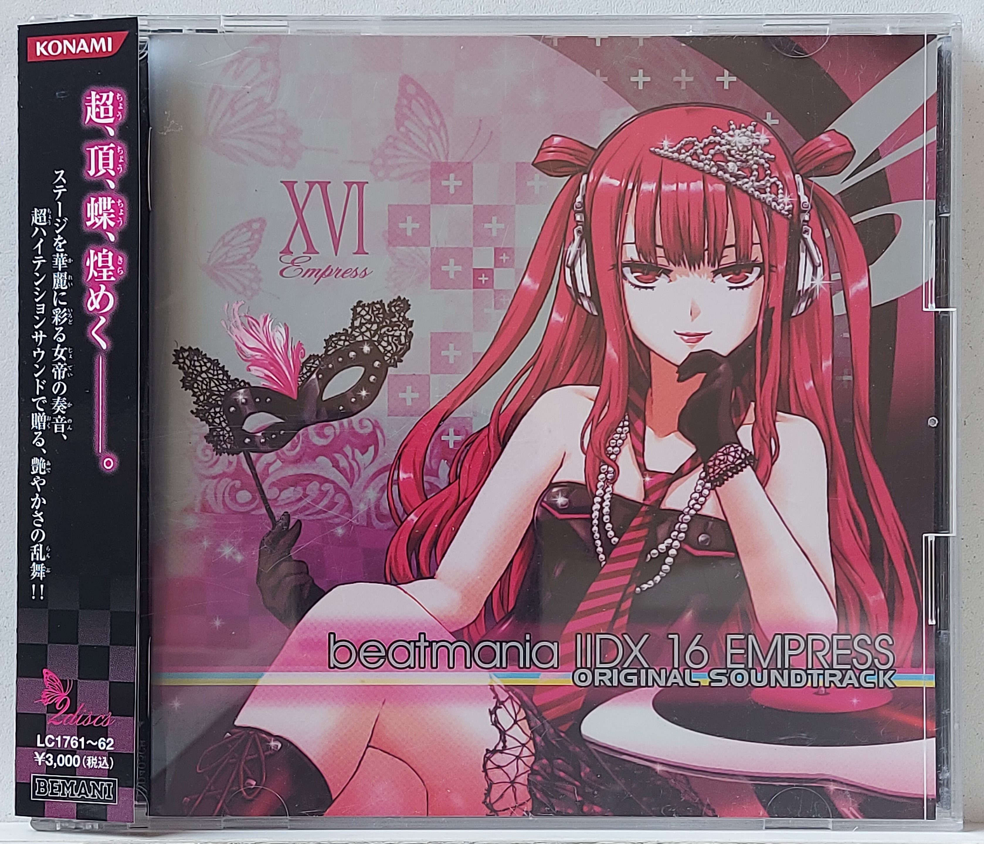 Used CD,Beatmania IIDX 16 EMPRESS ORIGINAL SOUNDTRACK (A)(2CD)(Various Artists)(2009)(Japan)