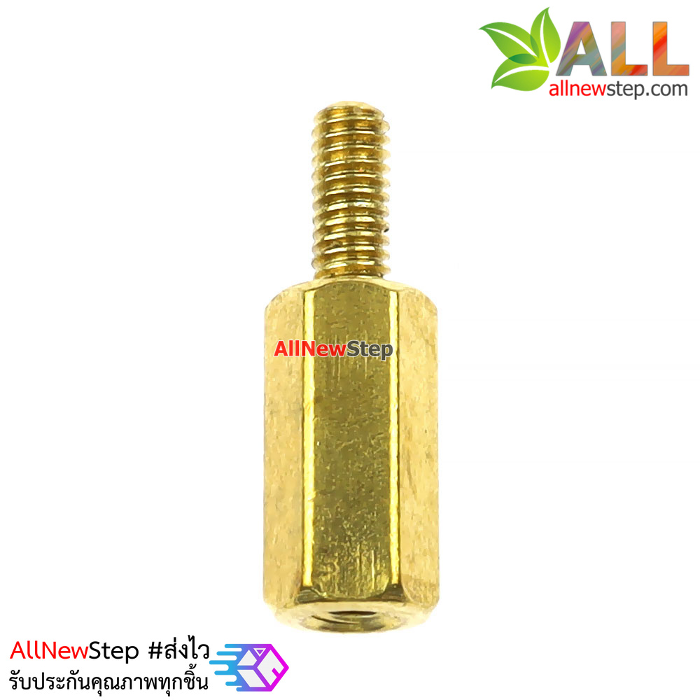 น็อต M2.5 ขนาด 10+6mm